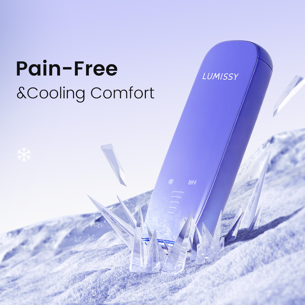 lumissy ipl hair removal ice cooling technology